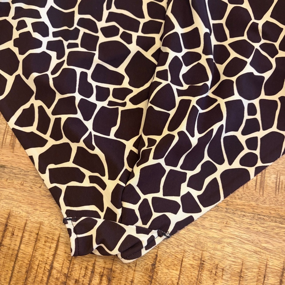 Miraclesuit One Piece Swimsuit 14 Safari Giraffe Print Slimming Full Coverage - Picture 4 of 11